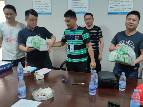 戰(zhàn)酷暑，保安全，梅溪湖建設(shè)開(kāi)展年中大檢查暨送清涼慰問(wèn)活動(dòng)